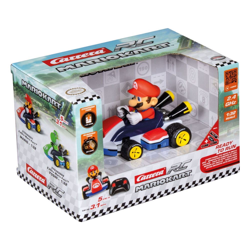 Super Mario Kart RC Remote Control Race Kart 1/32 2.4GHz Mario