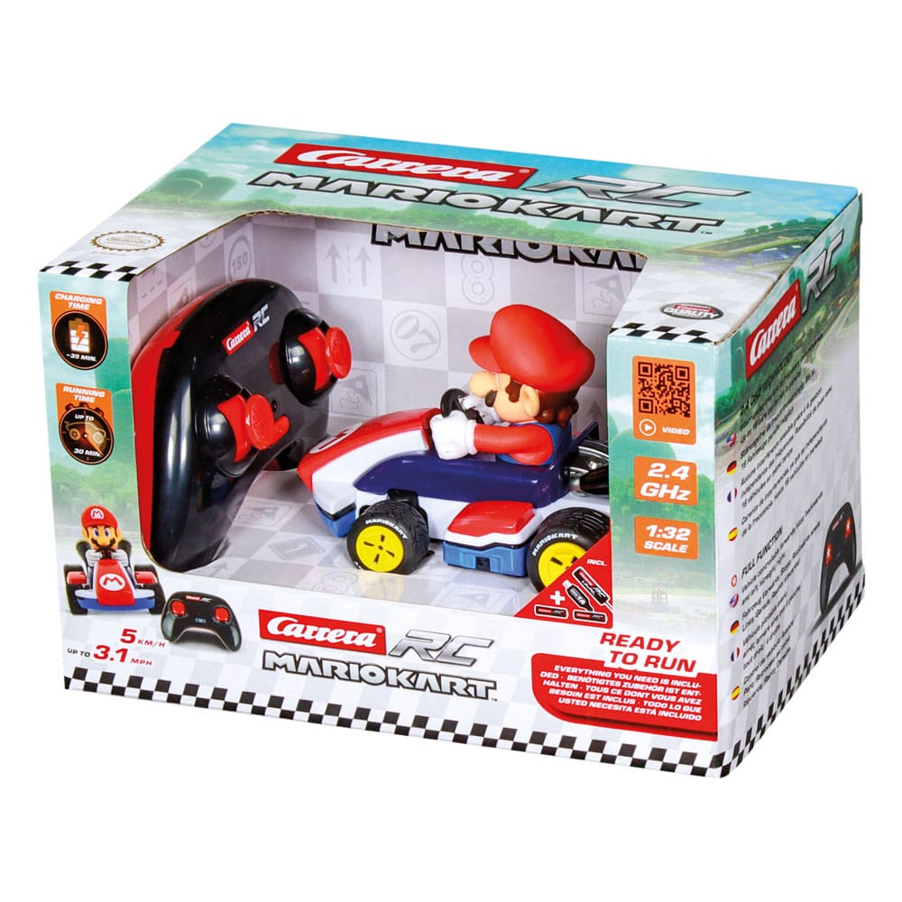 Super Mario Kart RC Remote Control Race Kart 1/32 2.4GHz Mario