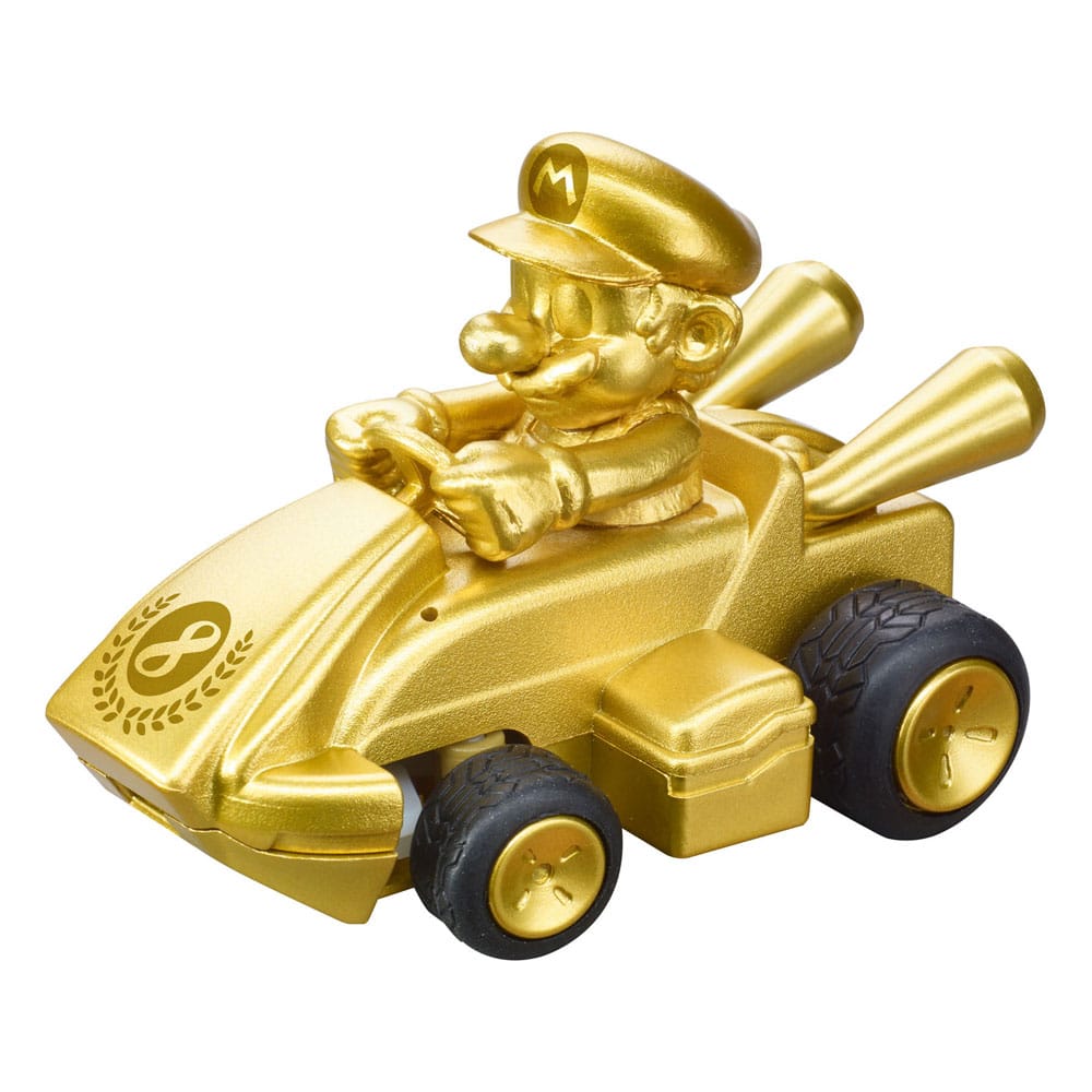 Super Mario Kart RC 1/50 2.4GHz Mini Mario Gold Remote Control Car