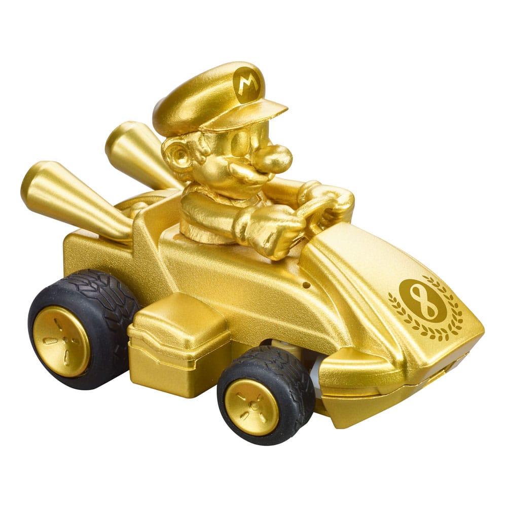 Super Mario Kart RC 1/50 2.4GHz Mini Mario Gold Remote Control Car