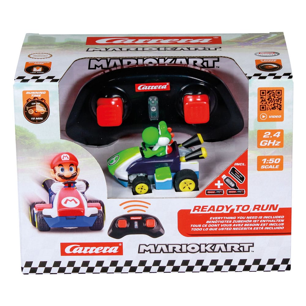 Super Mario Kart RC remote-controlled Car 1/50 2.4GHz Mini Yoshi