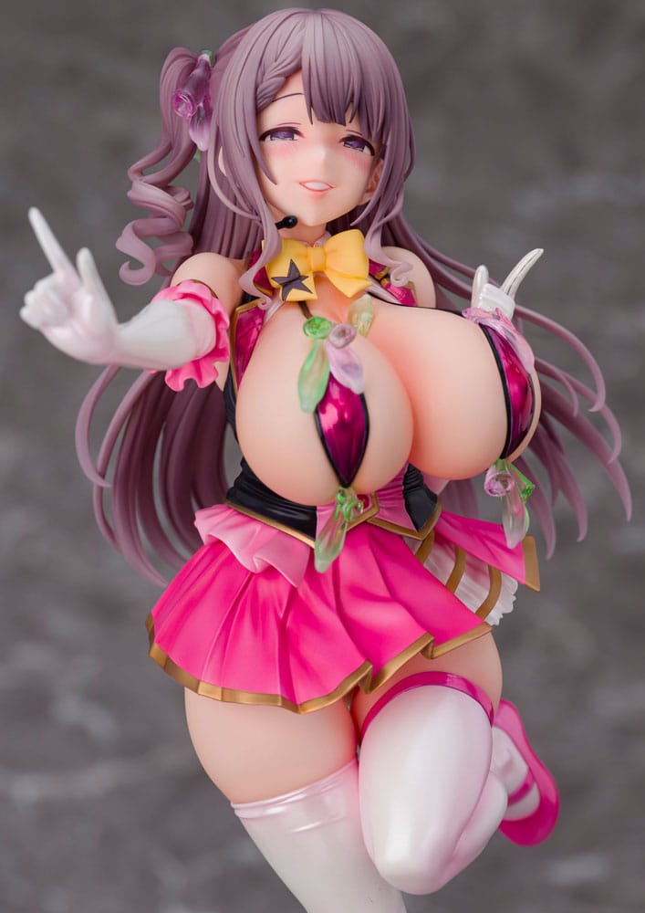 Original Character Illustrated by Satou Kuuki PVC Statue 1/6 Koharu Shirasaki Kegareboshi Aka 28 cm