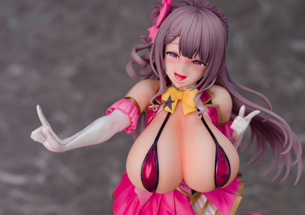 Original Character Illustrated by Satou Kuuki PVC Statue 1/6 Koharu Shirasaki Kegareboshi Aka 28 cm
