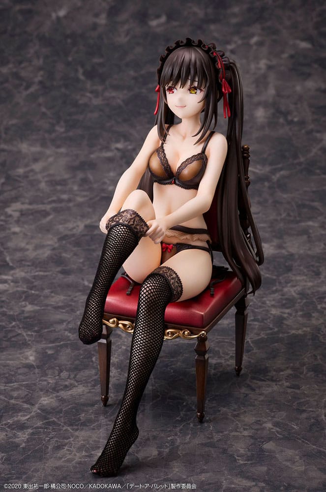 Date A Bullet PVC Statues 1/7 Kurumi Tokisaki & White Queen 17 cm