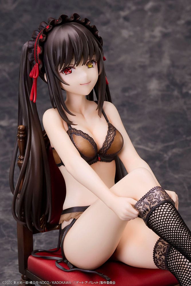Date A Bullet PVC Statues 1/7 Kurumi Tokisaki & White Queen 17 cm