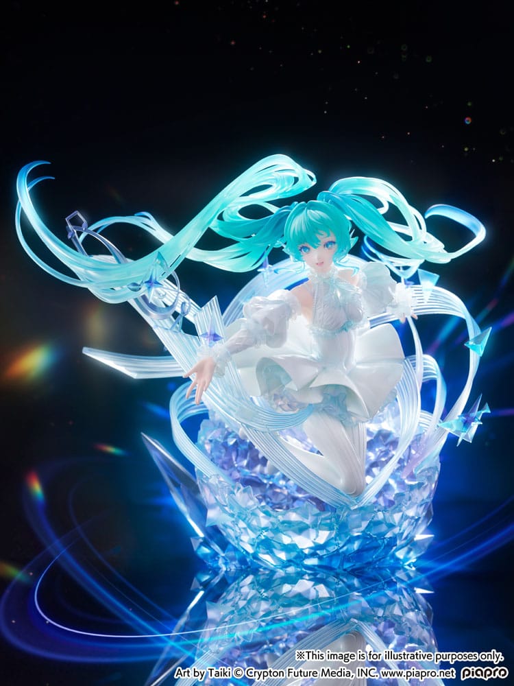Hatsune Miku PVC Statue 1/7 Hatsune Miku - Crystal Dress Ver. 22 cm