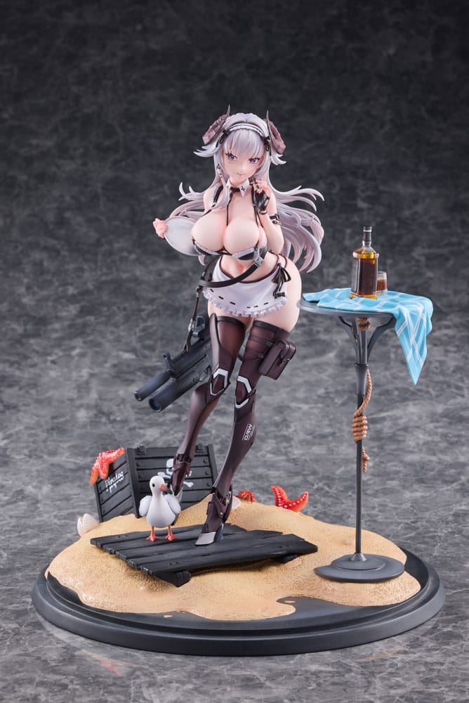Personaggio originale in PVC 1/7 Ijuu Senki Serie: Tactician Mianji Distribuzione limitata 27 cm