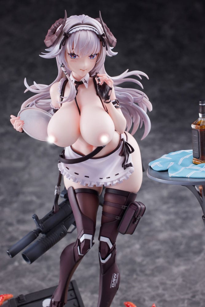 Personaggio originale in PVC 1/7 Ijuu Senki Serie: Tactician Mianji Distribuzione limitata 27 cm