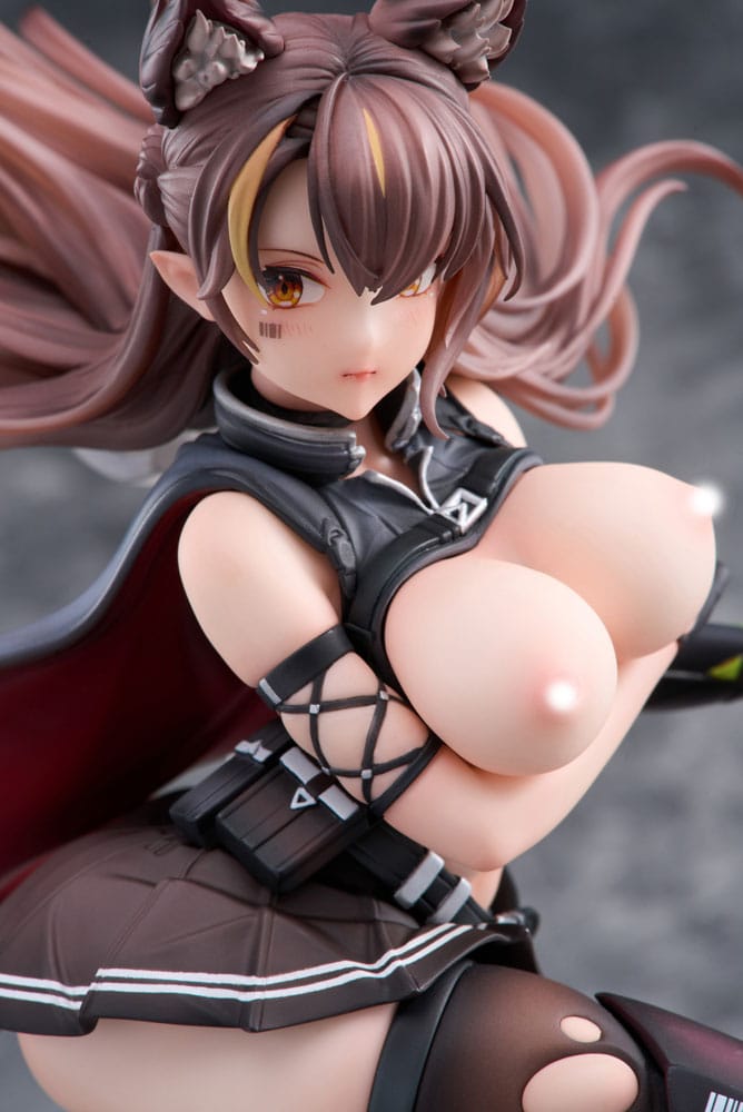 Personaggio originale in PVC 1/7 Ijuu Senki Serie: Sniper Karihime Distribuzione limitata 27 cm