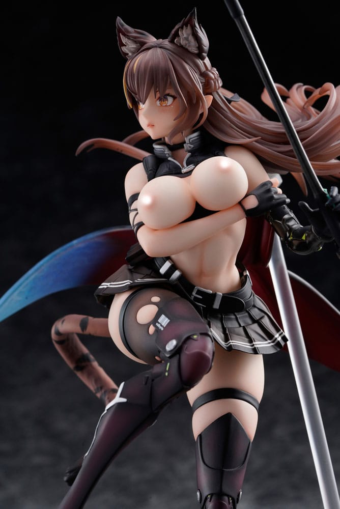 Personaggio originale in PVC 1/7 Ijuu Senki Serie: Sniper Karihime Distribuzione limitata 27 cm