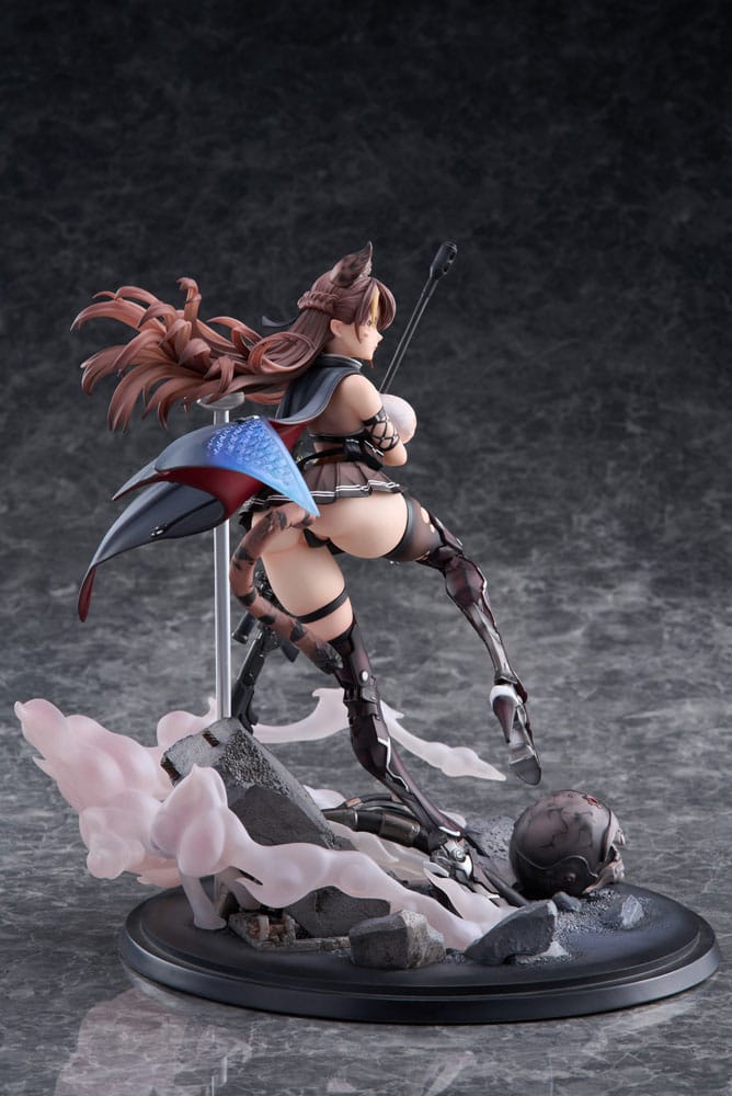 Personaggio originale in PVC 1/7 Ijuu Senki Serie: Sniper Karihime Distribuzione limitata 27 cm