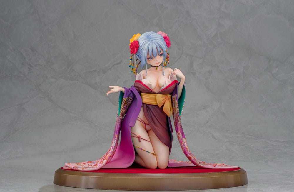 Original Character Statue 1/7 Shujuu Ecstasy Shion Oiran Ver. 15 cm