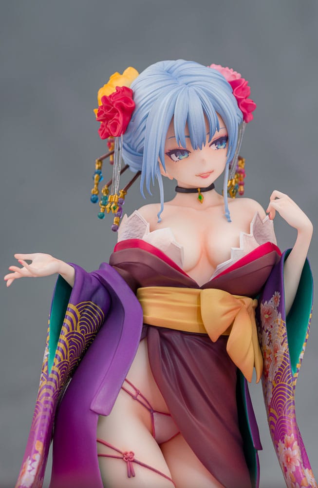 Original Character Statue 1/7 Shujuu Ecstasy Shion Oiran Ver. 15 cm