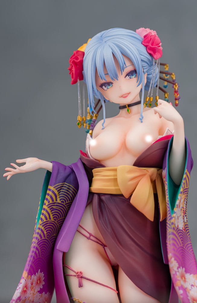 Original Character Statue 1/7 Shujuu Ecstasy Shion Oiran Ver. 15 cm