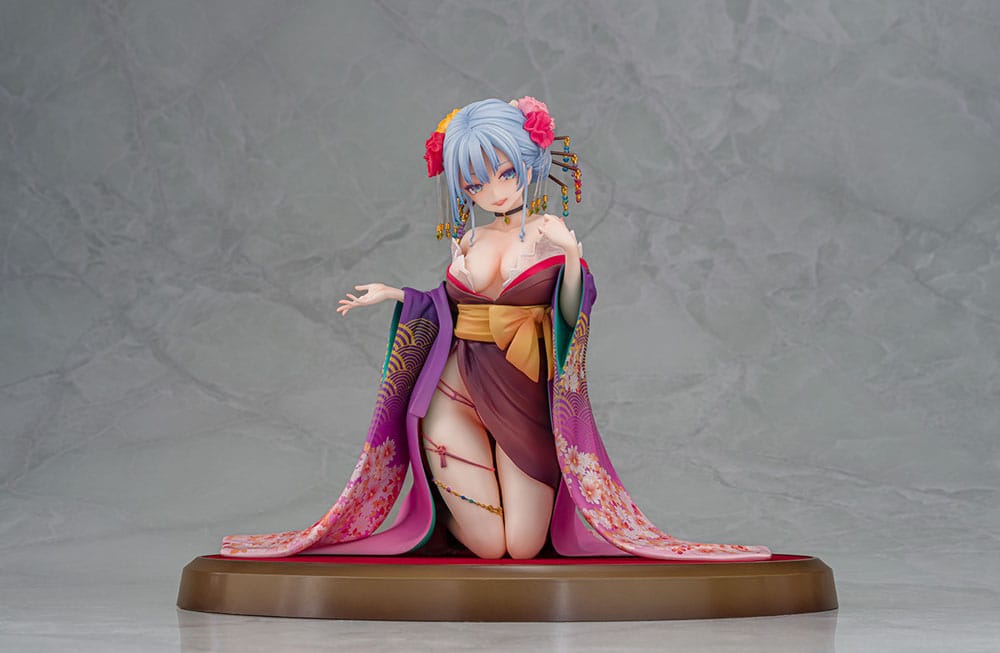 Original Character Statue 1/7 Shujuu Ecstasy Shion Oiran Ver. (Wholesome Ver.) 15 cm