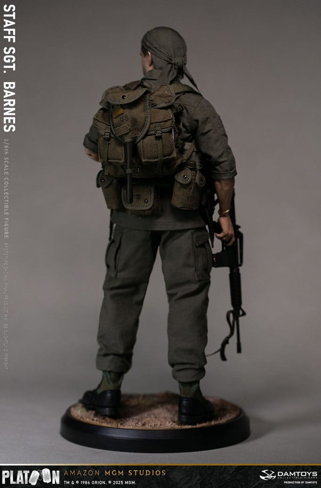 Platoon Action Figure 1/6 Staff Sergeant Barnes 30 cm