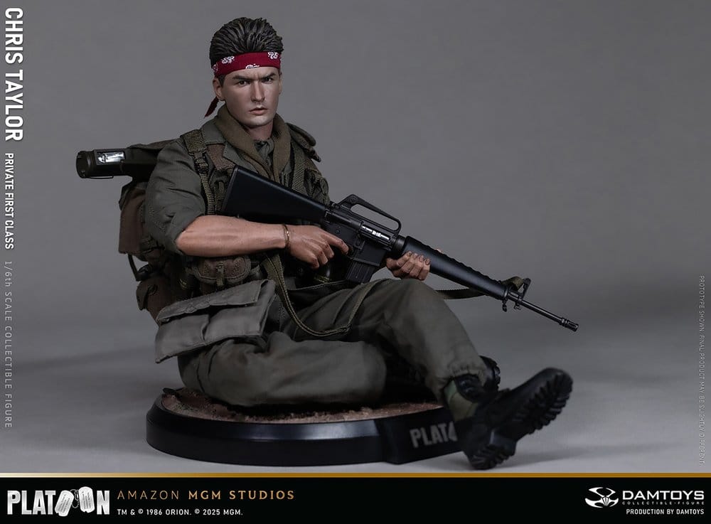 Platoon Action Figure 1/6 Chris Taylor 30 cm