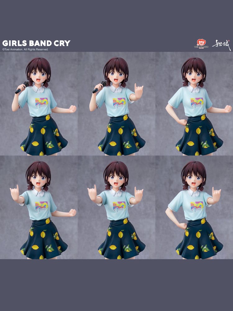 Girls Band Cry Natsu wo Mankitsu shite Sakebe Series No. 1 PVC Statue 1/7 Nina Iseri 24 cm