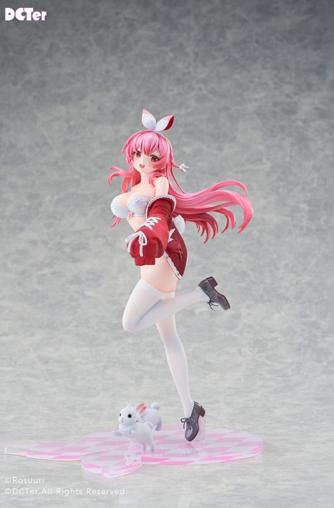 Rosuuri Original Character PVC Statue 1/7 White Rabbit Rosu Swimsuit Ver. 25 cm