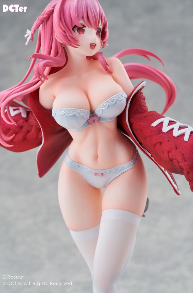 Rosuuri Original Character PVC Statue 1/7 White Rabbit Rosu Swimsuit Ver. 25 cm
