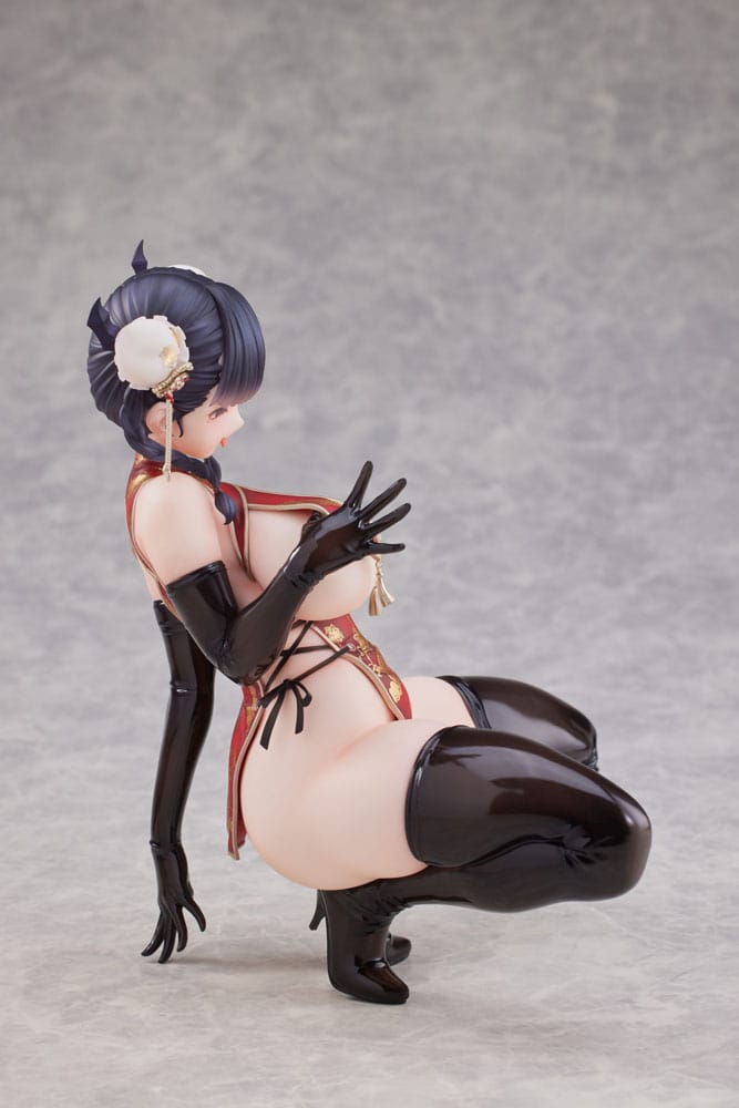 Original Character Statue 1/6 Dragon Chinese Dress Sugata no Ane no Tomodachi Illustrated by Daiki Kase 17 cm