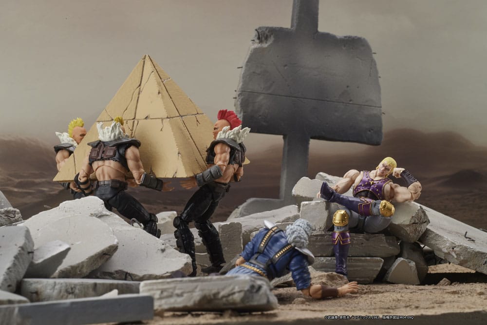 Fist of the North Star Digaction Action Figure Thouzer 8 cm