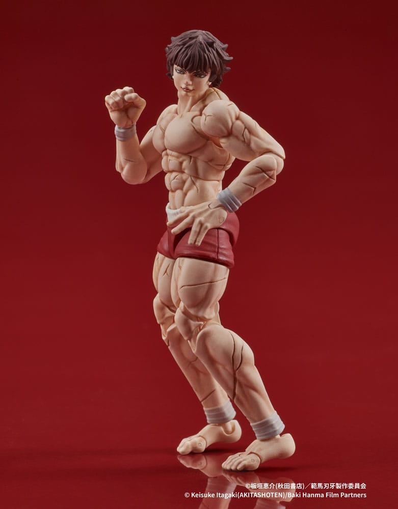Baki Hanma Digaction Action Figure Baki Hanma 7 cm