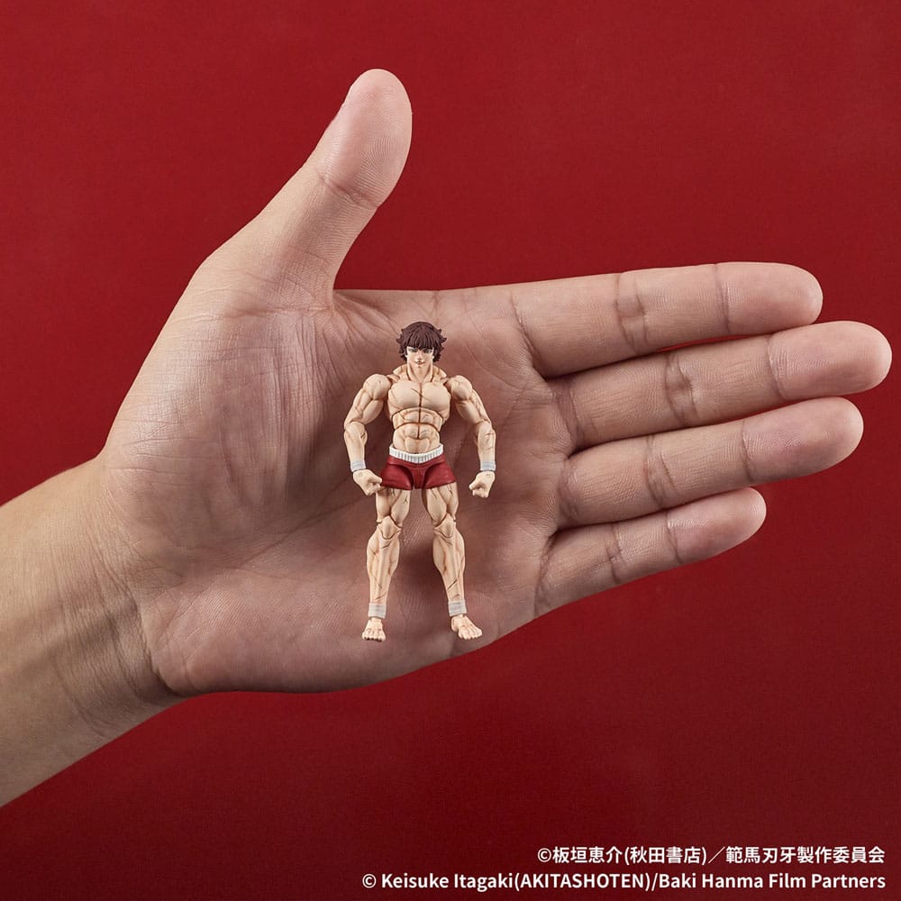 Baki Hanma Digaction Action Figure Baki Hanma 7 cm