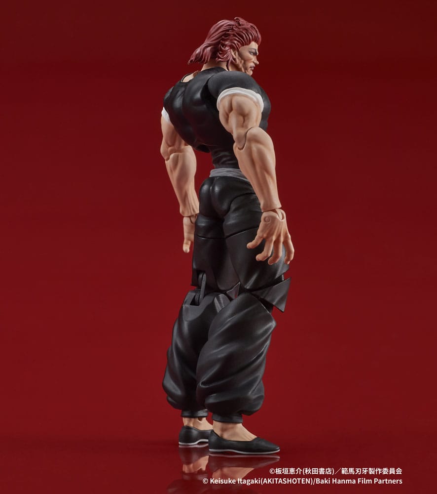 Baki Hanma Digaction Action Figure Yujiro Hanma 7 cm