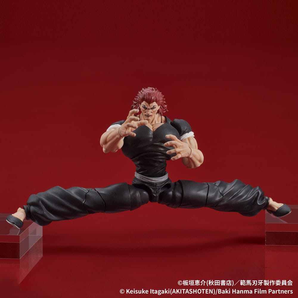 Baki Hanma Digaction Action Figure Yujiro Hanma 7 cm