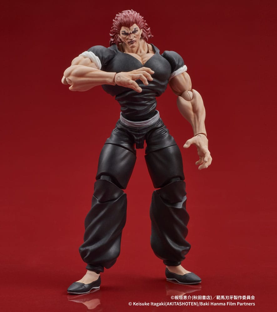 Baki Hanma Digaction Action Figure Yujiro Hanma 7 cm