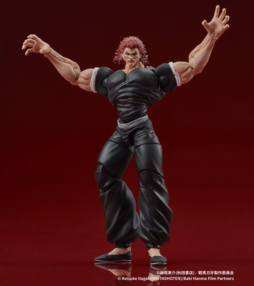 Baki Hanma Digaction Action Figure Yujiro Hanma 7 cm