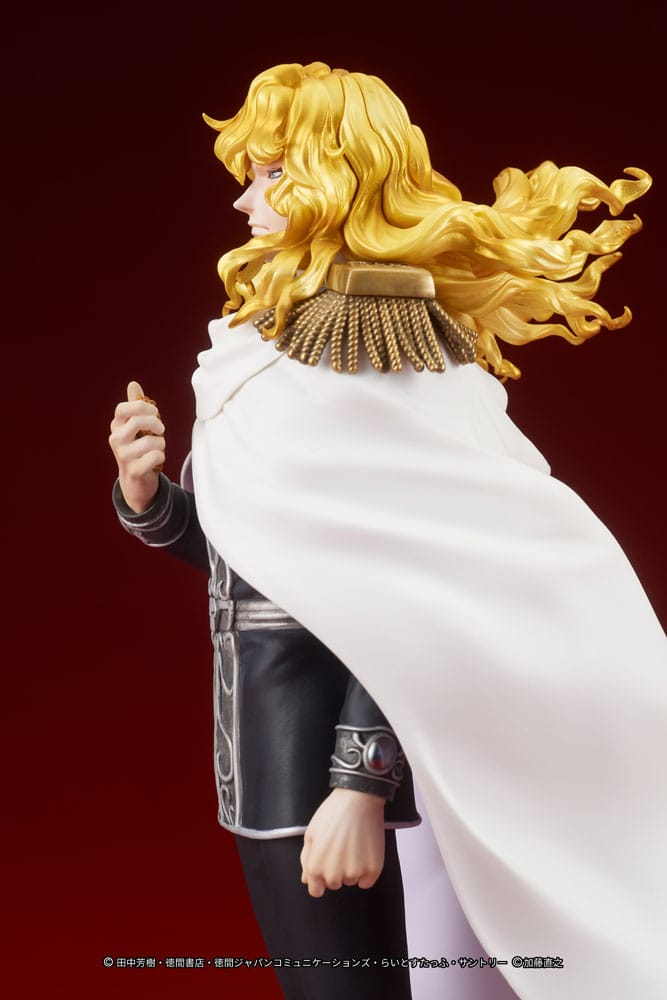 Statua in PVC di Legend of the Galactic Heroes Reinhard von Lohengramm 18 cm