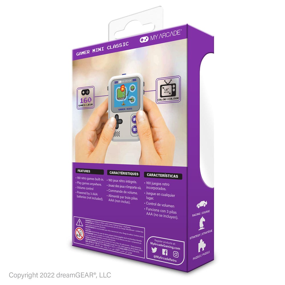My Arcade Portable Gaming System Gamer Mini Classic