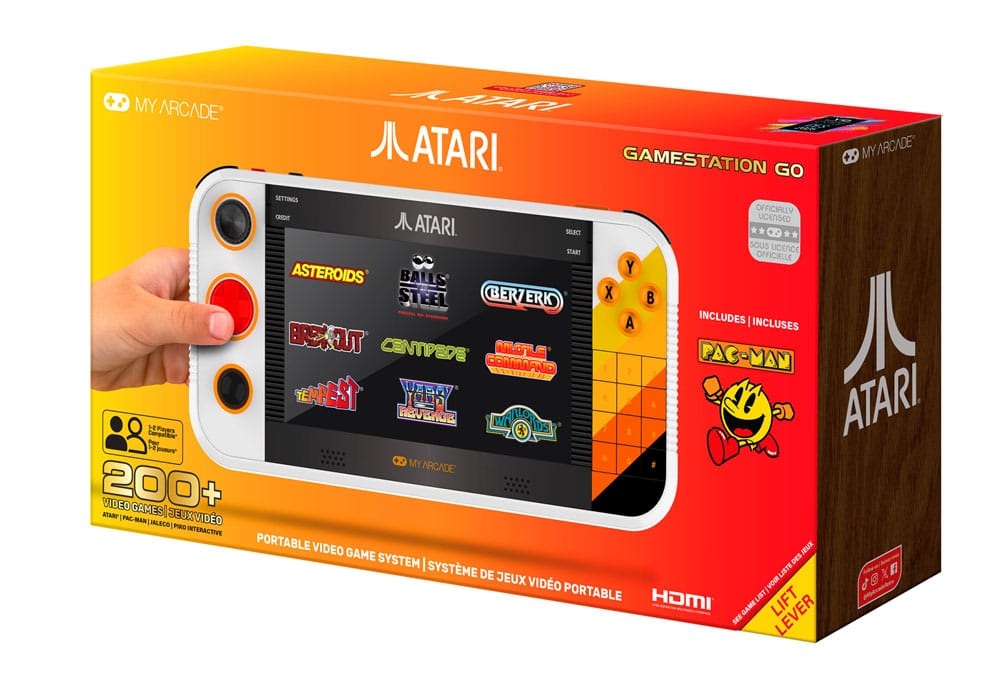 Atari Portable Gaming System Gamestation Go