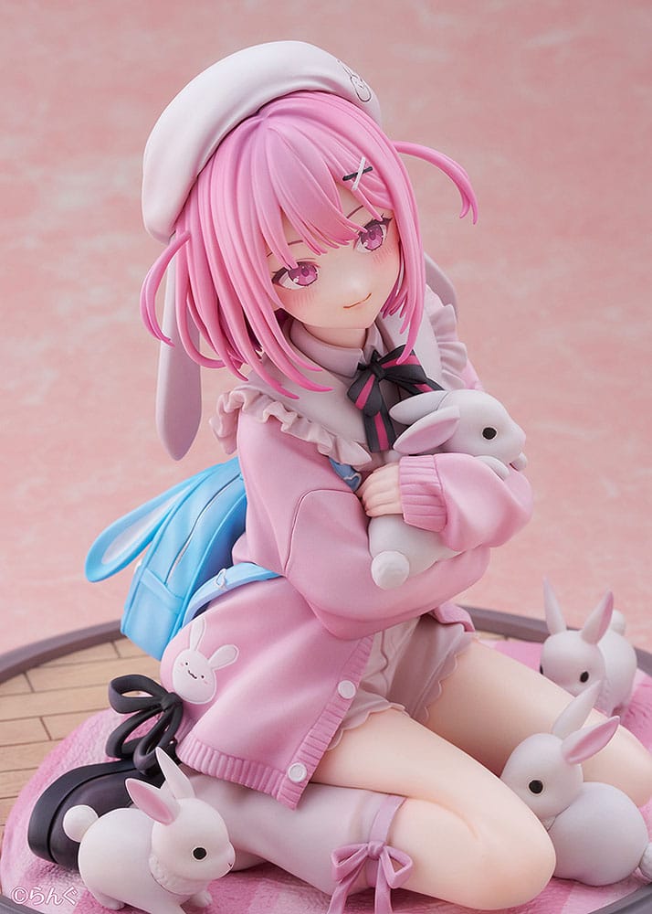 Original Illustration PVC Statue 1/6 Toshishita Kanojo Illustration by ran9u 17 cm