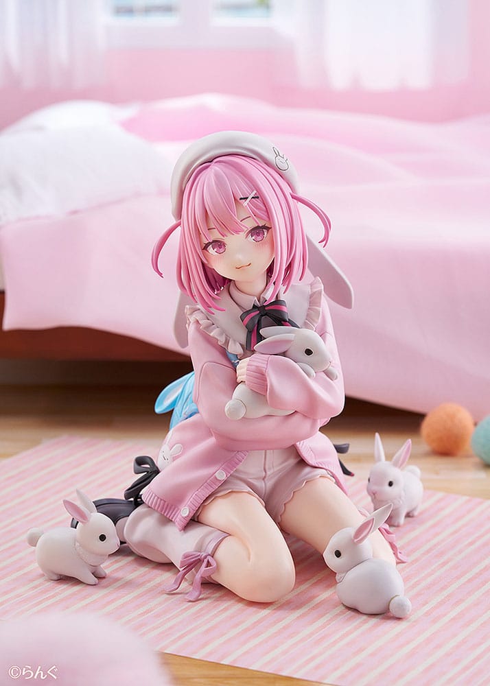 Original Illustration PVC Statue 1/6 Toshishita Kanojo Illustration by ran9u 17 cm