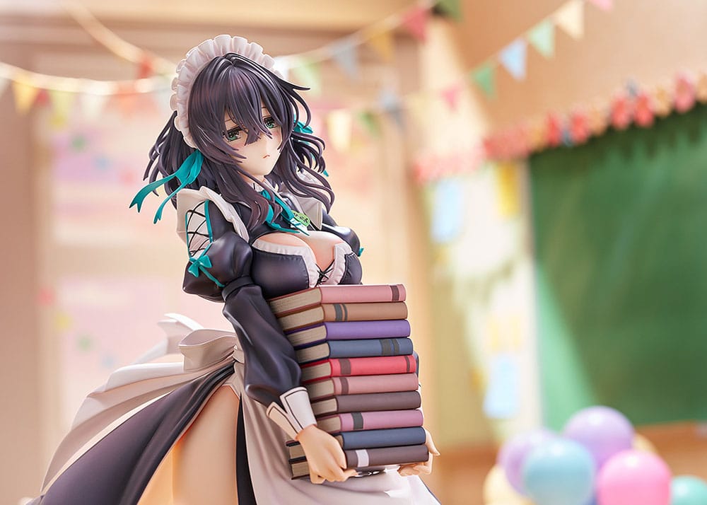 Original Illustration PVC Statue 1/6 Maid Maison Hanikami Kanojo Hikage Chigami Illustration by Piromizu 28 cm