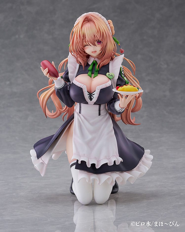 Hanikami Kanojo PVC Statue 1/6 Maid Maison Hanikami Kanojo Sano Hiiragi 20 cm