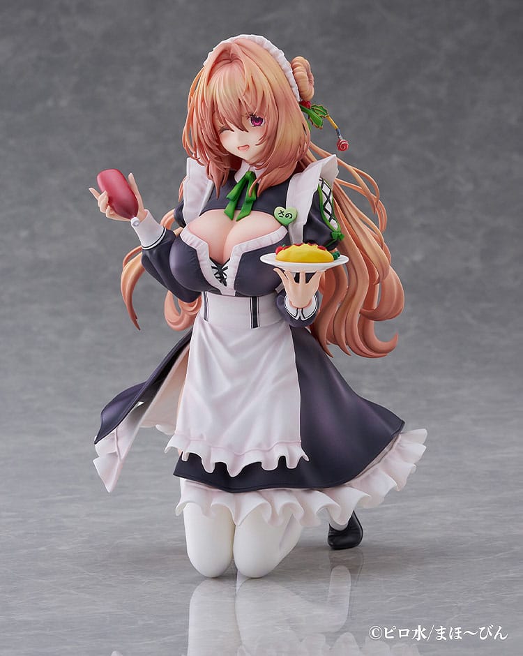 Hanikami Kanojo PVC Statue 1/6 Maid Maison Hanikami Kanojo Sano Hiiragi 20 cm