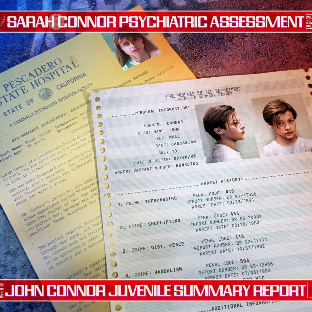 Kit Terminator Gift Box The Connor Files