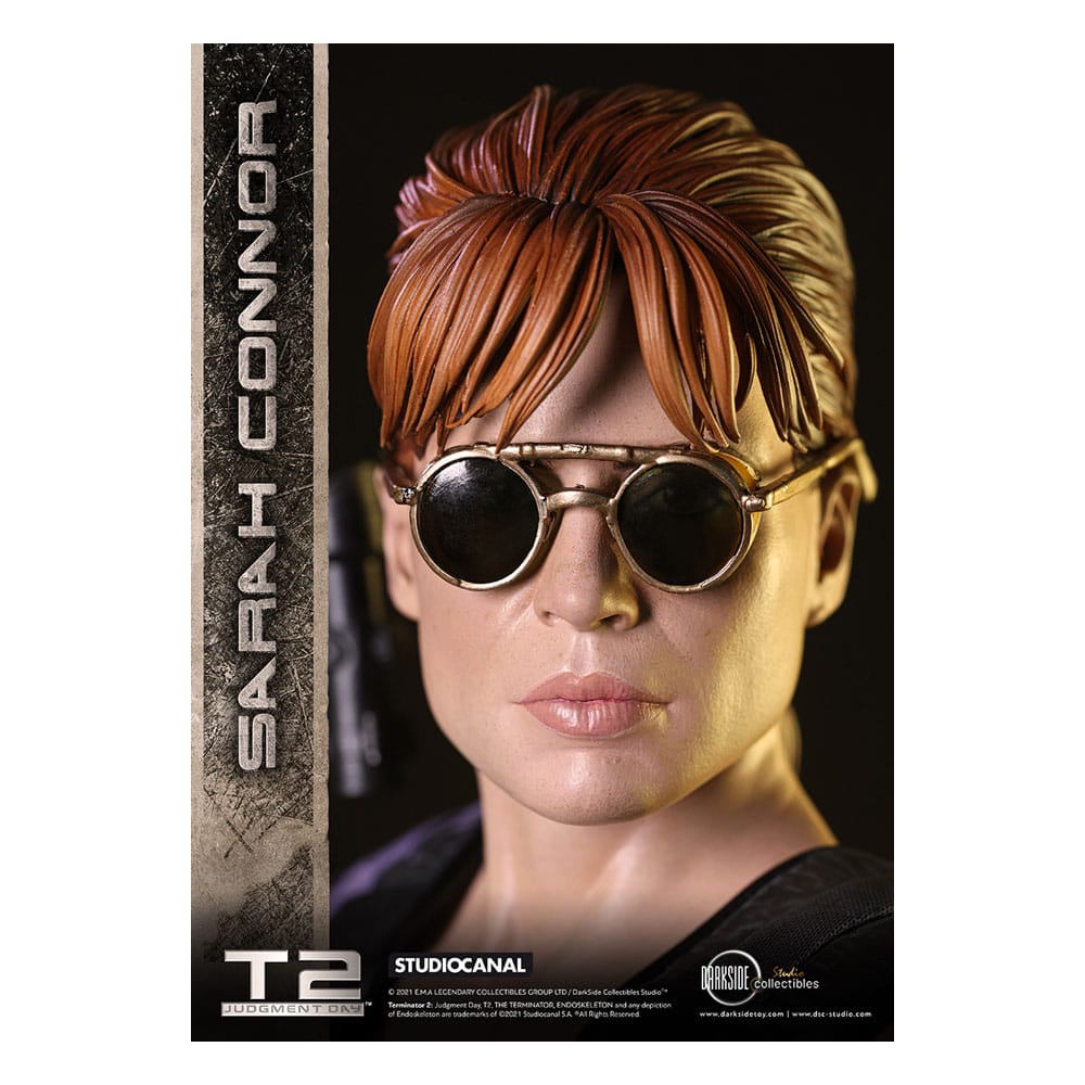 Terminator 2: Judgement Day 30th Anniversary Statue Sarah Connor 1/3 Exclusive 71 cm