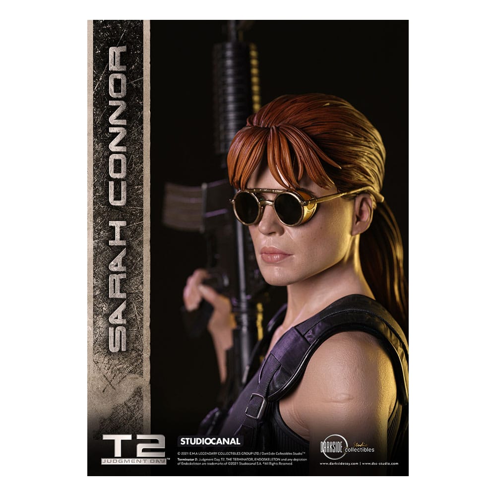 Terminator 2: Judgement Day 30th Anniversary Statue Sarah Connor 1/3 Exclusive 71 cm