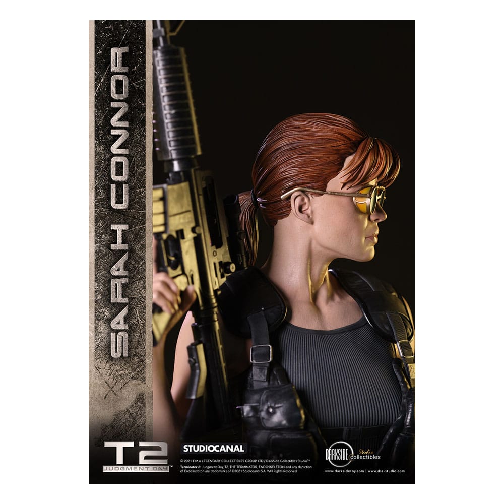 Terminator 2: Judgement Day 30th Anniversary Statue Sarah Connor 1/3 Exclusive 71 cm