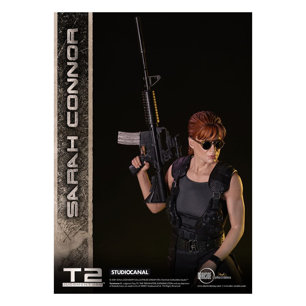 Terminator 2: Judgement Day 30th Anniversary Statue Sarah Connor 1/3 Exclusive 71 cm