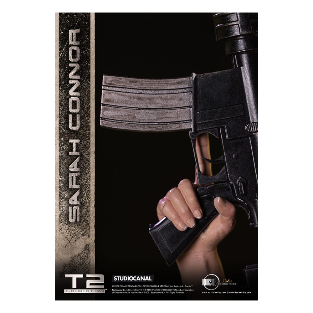 Terminator 2: Judgement Day 30th Anniversary Statue Sarah Connor 1/3 Exclusive 71 cm