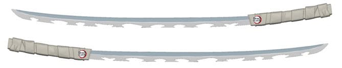 Demon Slayer: Kimetsu no Yaiba Replica Inosuke's Dual Sword Set