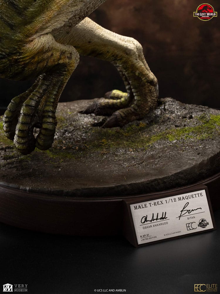 The Lost World: Jurassic Park Maquette 1/12 Tyrannosaur Buck 48 cm