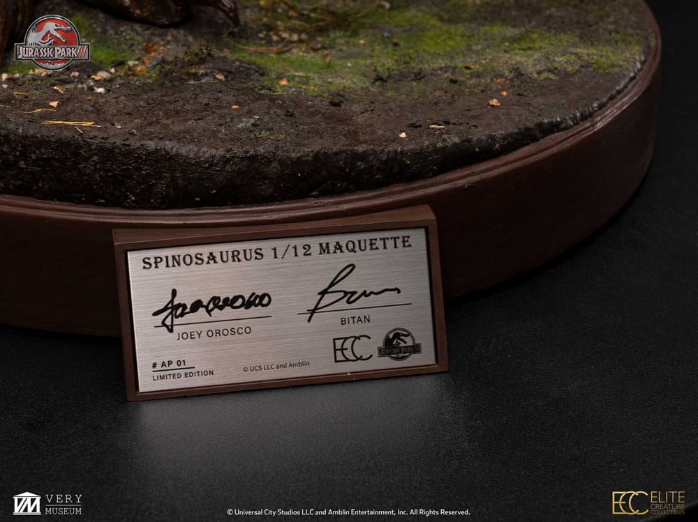 Jurassic Park III Maquette 1/12 Spinosaurus 56 cm