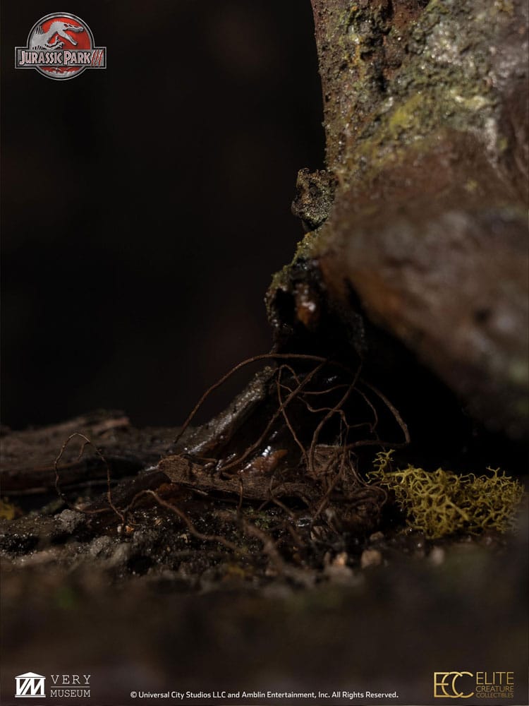 Jurassic Park III Maquette 1/4 Female Velociraptor White Queen 103 cm